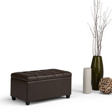 Load image into Gallery viewer, Sienna - Transitional Storage Ottoman Bench