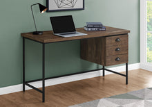 Load image into Gallery viewer, Computer Desk For Home Office, Laptop, 3 Storage Drawers, Contemporary & Moder