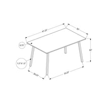 Load image into Gallery viewer, Contemporary Rectangular Dining Table
