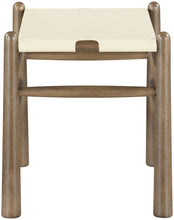Load image into Gallery viewer, Santos - Faux Leather Upholstered Bench - Walnut Frame