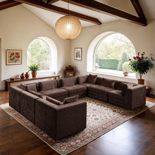 Load image into Gallery viewer, Stellar - 8 Piece Chenille Fabric Upholstered Modular Sectional