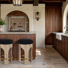 Load image into Gallery viewer, Bocceli - Counter Stool - Natural Base