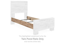 Load image into Gallery viewer, Hyanna - Twin Panel Rails - Tan