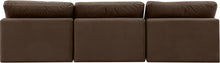 Load image into Gallery viewer, Comfy - Velvet Modular Armless Sofa 3 Seats