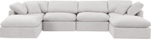 Load image into Gallery viewer, Indulge - Velvet 6 Piece Modular Double Chaise Sectional
