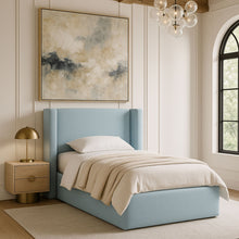 Load image into Gallery viewer, Kendall - Linen Textured Fabric Upholstered Bed