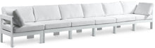 Load image into Gallery viewer, Nizuc - Outdoor Patio 6 Seat Modular Sofa With White Frame