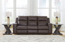 Load image into Gallery viewer, Lavenhorne - Rec Sofa W/Drop Down Table - Granite