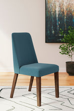 Load image into Gallery viewer, Lyncott - Dining Uph Side Chair (Set of 2) - Blue / Brown