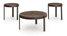Load image into Gallery viewer, Horizon Hills - Occasional Table Set (Set of 3) - Brown / Black
