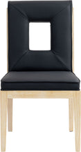 Load image into Gallery viewer, Gwendolyn - Faux Leather Dining Side Chair With Natural Frame (Set of 2)
