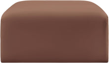 Load image into Gallery viewer, Arc - Faux Leather Ottoman