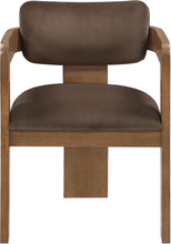 Load image into Gallery viewer, Sacha - Velvet Dining Chair With Brown Base (Set of 2)
