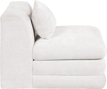 Load image into Gallery viewer, Stellar - Chenille Fabric Upholstered Modular Armless Chair