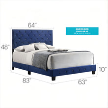 Load image into Gallery viewer, Luxurious Upholstered Bed