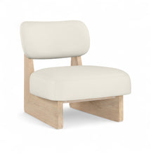 Load image into Gallery viewer, Vetra - Vegan Leather Upholstered Accent Chair With Natural Base