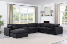Load image into Gallery viewer, Comfy - 7 Piece Linen Modular Sectional With Chaise