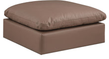 Load image into Gallery viewer, Comfy - Faux Leather Ottoman