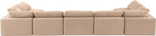 Load image into Gallery viewer, Comfy - 7 Piece Velvet Modular Armless Sectional