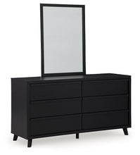 Load image into Gallery viewer, Danziar - Dresser And Mirror - Black