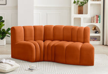 Load image into Gallery viewer, Arc - Velvet 3 Piece Modular L-Shaped Sofa