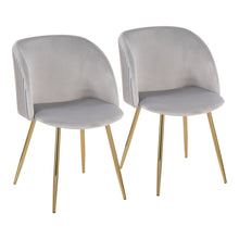 Load image into Gallery viewer, Fran - Pleated Waves Contemporary Chair (Set of 2)