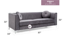 Load image into Gallery viewer, Delray - Micro Suede Sofa