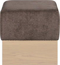 Load image into Gallery viewer, Havre - Ottoman / Stool With Natural Base