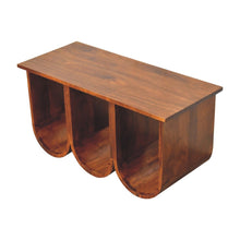 Load image into Gallery viewer, Triple Open Style Coffee Table - Beige / Brown