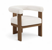 Load image into Gallery viewer, Arienzo - Performance Fabric Upholstered Accent Chair - Walnut Base
