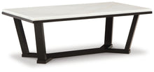 Load image into Gallery viewer, Fostead - Rectangular Cocktail Table - White / Espresso