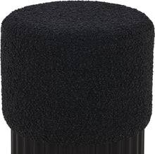 Load image into Gallery viewer, Veranda - Ottoman / Stool With Black Base