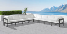 Load image into Gallery viewer, Nizuc - Outdoor Patio 9 Piece Modular Sectional With Gray Frame