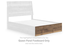 Load image into Gallery viewer, Chirason - Queen Panel Footboard - Brown