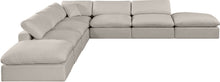 Load image into Gallery viewer, Comfy - 7 Piece Linen Modular Corner Sectional