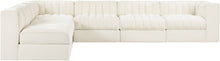 Load image into Gallery viewer, Rummi - Velvet Performance Fabric Upholstered 6 Piece Modular Sectional (With 3 Corner Chairs)
