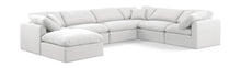 Load image into Gallery viewer, Indulge - Linen 7 Piece Modular Sectional - White