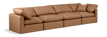 Load image into Gallery viewer, Indulge - Faux Leather 4 Seat Modular Sofa