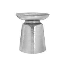 Load image into Gallery viewer, Drum Accent Side Table, Hammered Texture