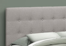 Load image into Gallery viewer, Queen Size, Bed Headboard Only, Upholstered, Durable Construction - Gray