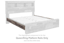 Load image into Gallery viewer, Derekson - Queen/King Platform Rails - Multi Gray