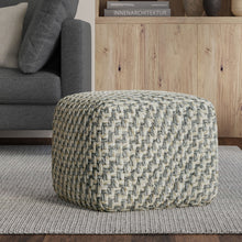 Load image into Gallery viewer, Beatrix - Square Pouf - Multicolor