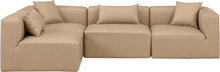 Load image into Gallery viewer, Cube - 4 Piece Modular Corner Sectional - Tan
