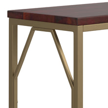 Load image into Gallery viewer, Selma - Handcrafted Metal And Wood Accent Table