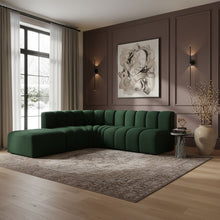 Load image into Gallery viewer, Arc - Boucle Fabric 5 Piece Corner Modular Sofa
