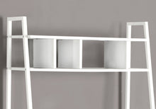 Load image into Gallery viewer, Computer Desk For Home Office, Laptop, Leaning, Storage Shelves, Contemporary & Modern - White