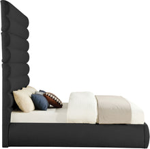 Load image into Gallery viewer, Adam - Boucle Fabric Bed With 89" Headboard