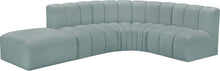 Load image into Gallery viewer, Arc - Faux Leather 5 Piece Corner Modular Sofa