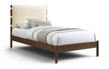 Load image into Gallery viewer, Arielle - Vegan Leather Upholstered Bed