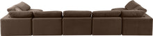Load image into Gallery viewer, Comfy - 7 Piece Velvet Modular Armless Sectional